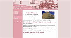 Desktop Screenshot of gz-strausberg.de